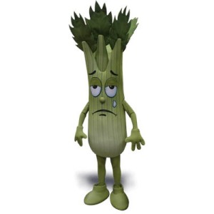 Celery Mascot Costume