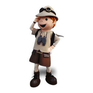 Explorer Mascot Costume - boy!