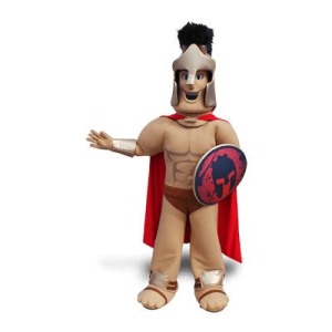 Spartan Mascot Costume