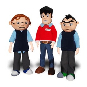 Boy Mascot Costumes - helping to teach about bullying