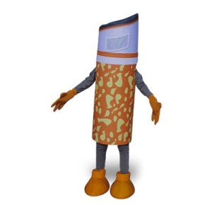 Cigarette Mascot Costume