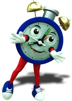 Clock Mascot Costumes - Alarm Clock!