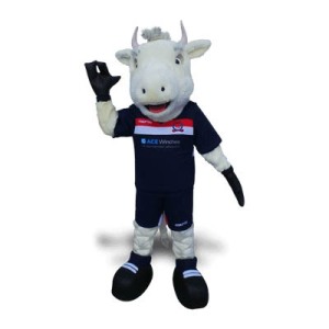 Cow Mascot Costume - sporty