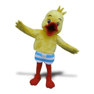 Puddle Duck Mascot Costume