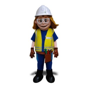 Builder Mascot Cotume