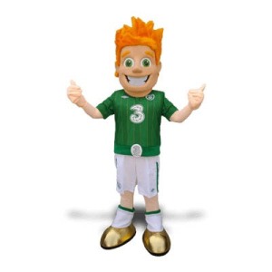 Football Mascot Costume - for Three Mobile Ireland