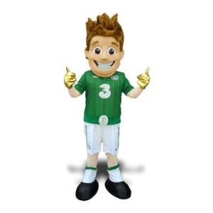 Football Mascot Costume - for Three Mobile Ireland