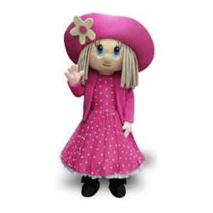 Girl Mascot Costume - Molly Doll