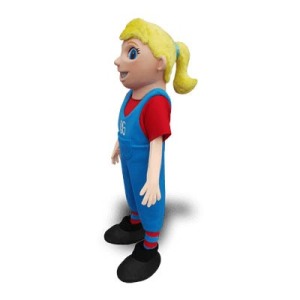 Girl Mascot Costume