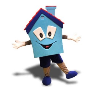 House Mascot Costume - Hola House!