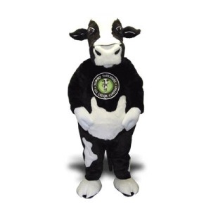 Jersey Cow Mascot Costume