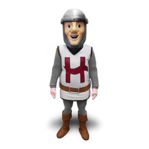 Knight Mascot Costume - Harry for Hastings Insurance