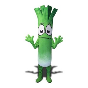 Leek Mascot Costume