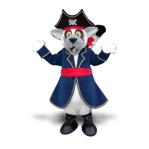 Lemur Mascot Costume - Pirate Lemur