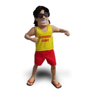 Life Guard Mascot Costumes