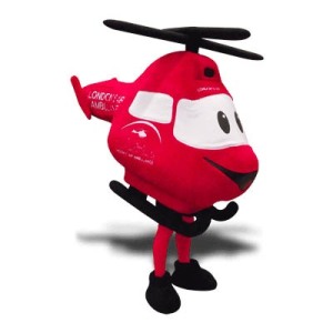 Helicopter Mascot Costume