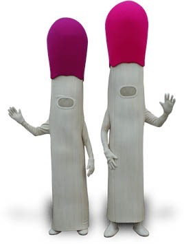 Matchstick Mascot Costumes