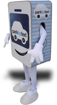 Mobile Phone App Mascot Costumes