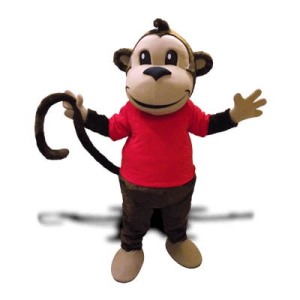 Monkey Mascot Costume - how big is his tail?