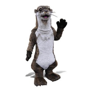 Oliver Otter Mascot Costume for Living Coasts