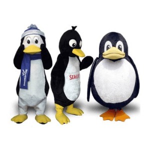 Penguin Mascot Costumes - a flock?!