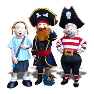 Penny and the Pirates Mascot Costumes