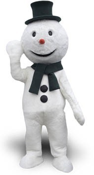 Snowman Mascot Costume