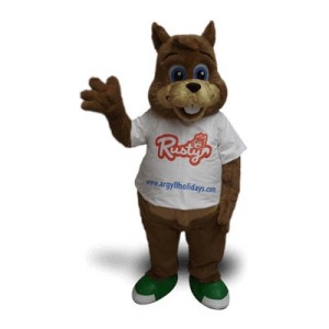 Squirrel Mascot Costume - meet Rusty!