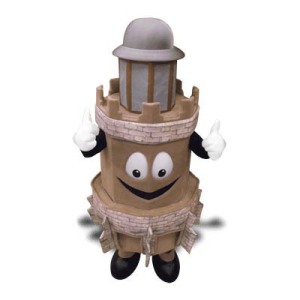 Darwen's 'Jubilee Tower' Mascot Costume